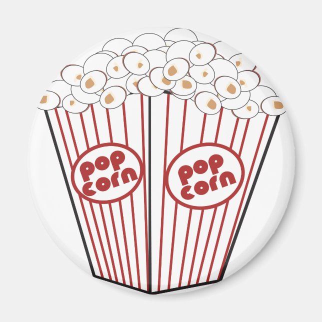 Popcorn Magnet (Front)