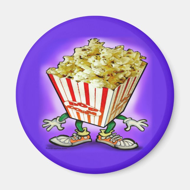 Popcorn Magnet (Front)