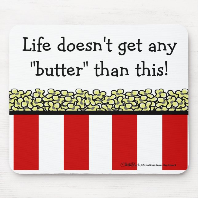 Popcorn Mouse Pad (Front)