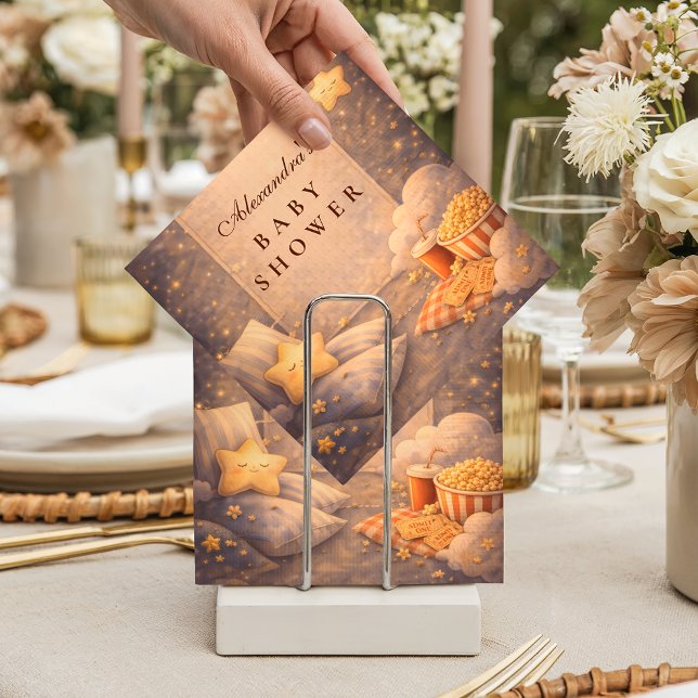 Popcorn Movie Magic Baby Shower Napkins (Creator Uploaded)