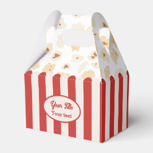 Popcorn Movie Party Birthday Party Theme Favor Boxes