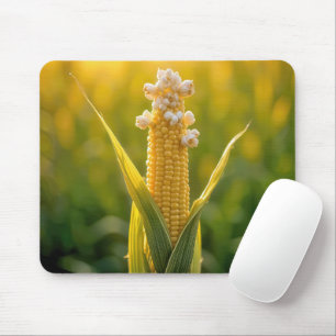 Popcorn On Corn Cob Mouse Pad