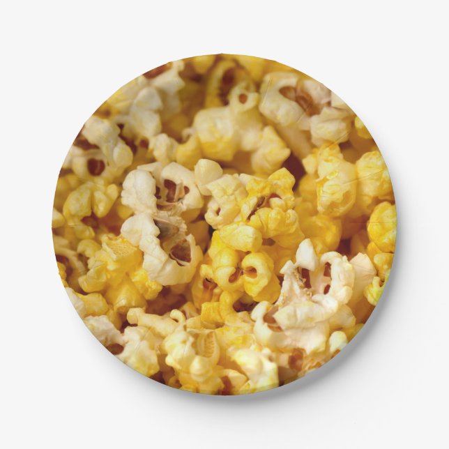 Popcorn  paper plates (Front)
