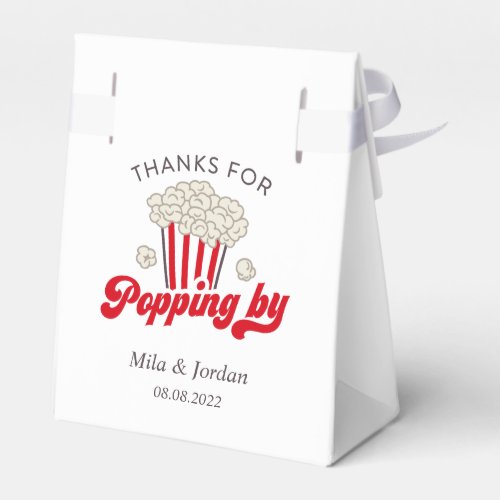 Popcorn Party Favor Gift Box