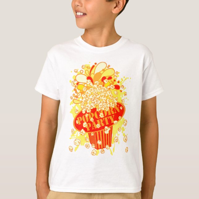 POPCORN_PARTY T-Shirt (Front)