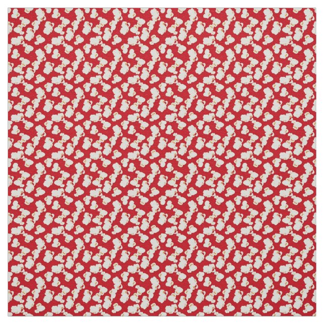 Popcorn pattern theater cotton twill fabric (Swatch)