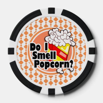 Popcorn.png Poker Chips by doozydoodles at Zazzle