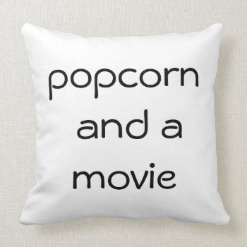 'popcorn' Polyester Throw Pillow by SusanNuyt at Zazzle