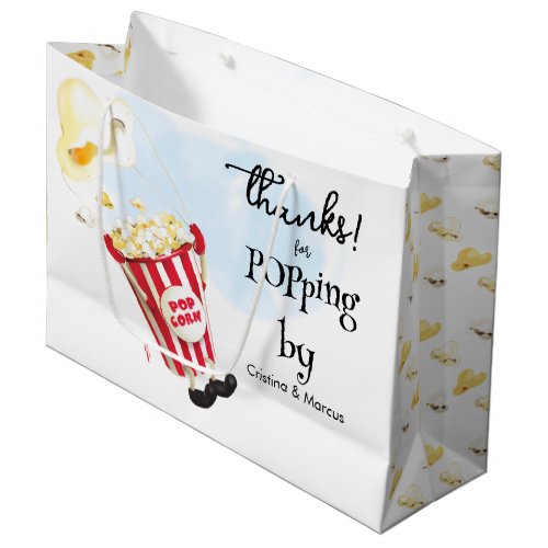 Popcorn Popping By Large Gift Bag