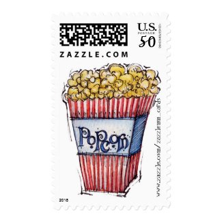 Popcorn - Postage Stamp