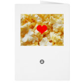 Popcorn proposal cute popping the question funny cards (Back)