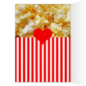 Popcorn proposal cute popping the question funny cards (Inside (Left))