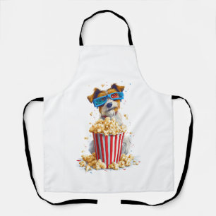 Popcorn Pup � Movie Night Dog Apron