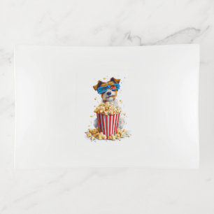 Popcorn Pup � Movie Night Dog Trinket Tray