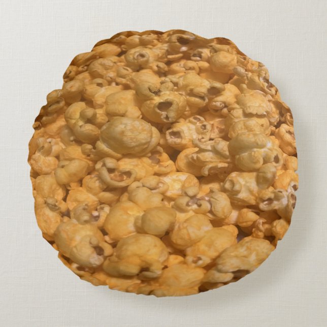 Popcorn Round Pillow (Front)