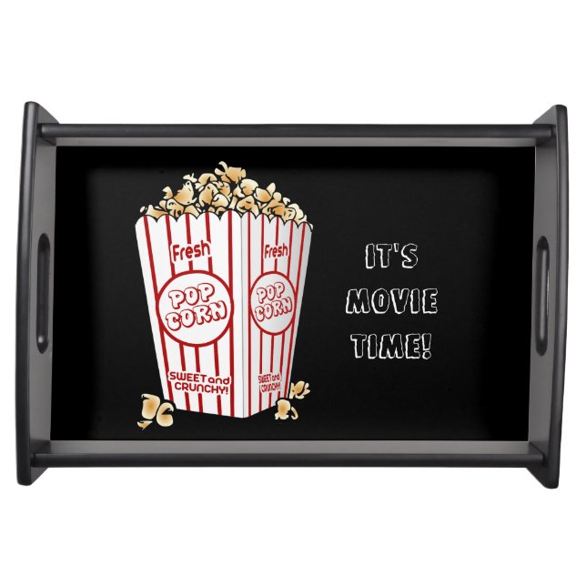 Popcorn Serving Tray (Front)
