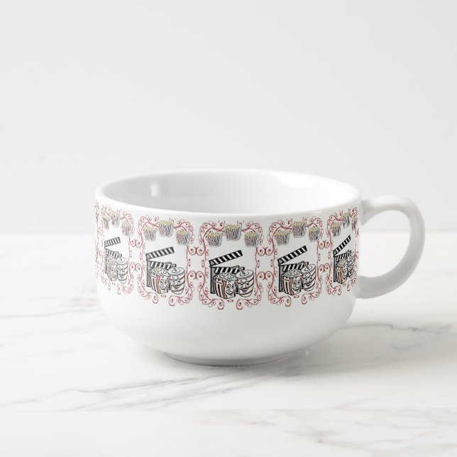 Popcorn Soup Mug (Left)
