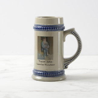 "Popcorn" Sutton Legendary Moonshiner Beer Stein