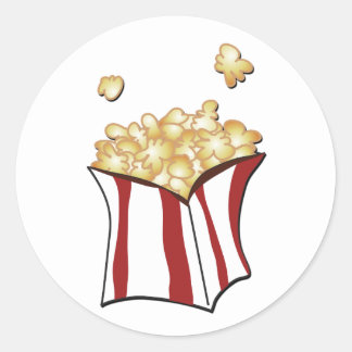 1,000+ Popcorn Stickers and Popcorn Sticker Designs | Zazzle