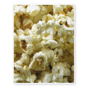 popcorn temporary tattoos