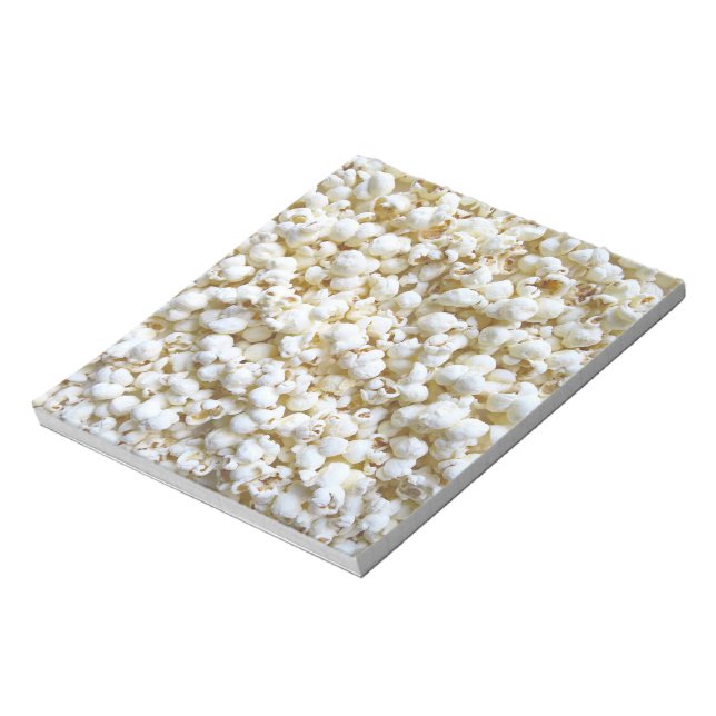 Popcorn Texture Photography Bright Decor Notepad (Rotated)