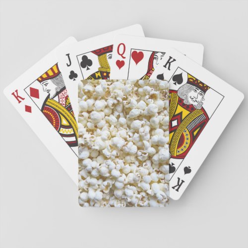 Popcorn Texture Photography Bright Decor Poker Cards