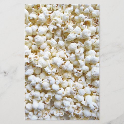 Popcorn Texture Photography Bright Decor Stationery