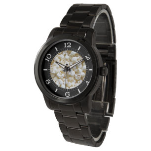 Popcorn Texture Photography Dial Watch