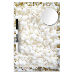Popcorn Texture Photography Dry Erase Board With Mirror