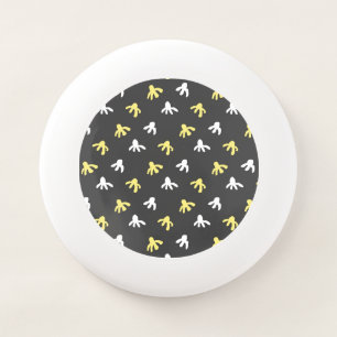 Popcorn Wham-O Frisbee (Dark Gray & Butter Yellow)