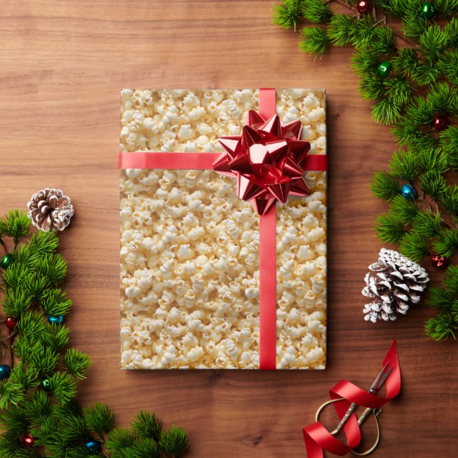 Popcorn Wrapping Paper (Holiday Gift)