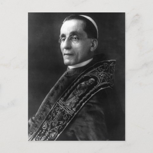 Pope Benedict XV Postcard