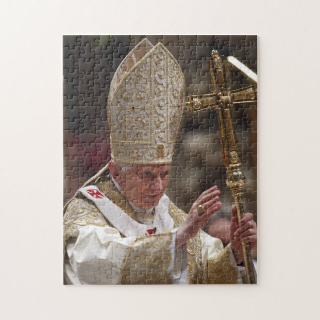 Pope Benedict XVI Jigsaw Puzzle (Vertical)