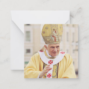 Pope Benedict XVI Note Card