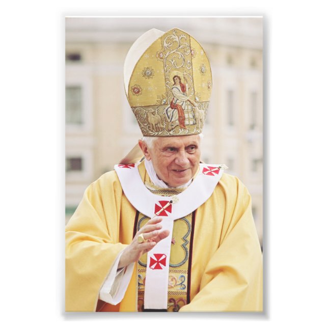 Pope Benedict XVI Photo Print (Front)