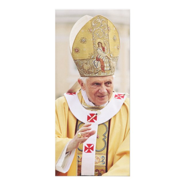 Pope Benedict XVI T-Shirt Rack Card (Front)