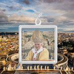 Pope Benedict XVI with the Vatican City Silver Plated Necklace<br><div class="desc">Pope Benedict XVI, (born Joseph Aloisius Ratzinger; 16 April 1927) is the Pope Emeritus of the Catholic Church. He served as the 265th pope from 2005 to 2013. In that role, he was both the leader of the Catholic Church and Sovereign of the Vatican City State. Contact Sandy at admin@giftsyoutreasure.com...</div>