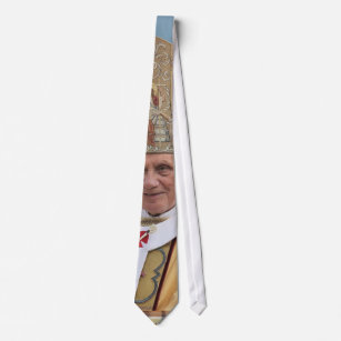 Pope Benedict XVI with the Vatican City Tie