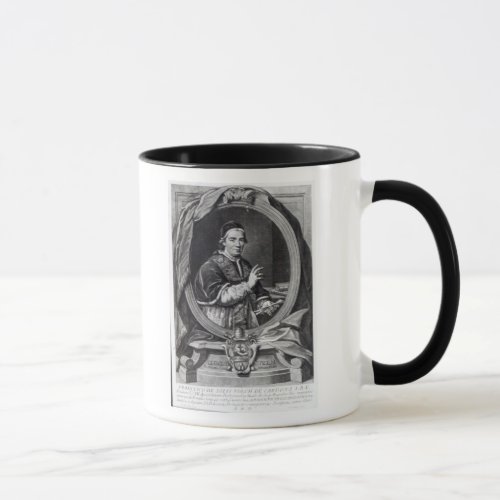 Pope Clement XIV engraved by Domencio Cunego Mug