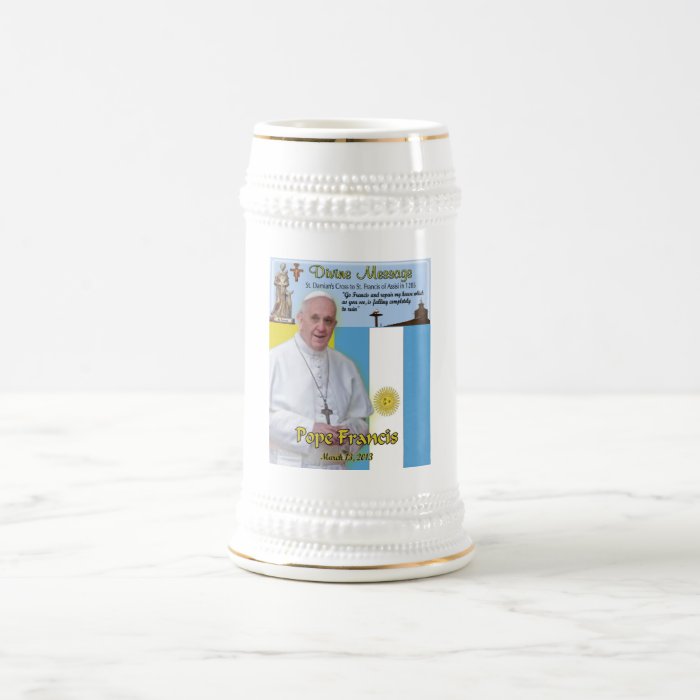 Pope Francis Commemorative Mug