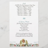 pope francis=st. francis simple prayer=angel (Front)