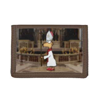 Pope Goes the Weasel Trifold Wallet