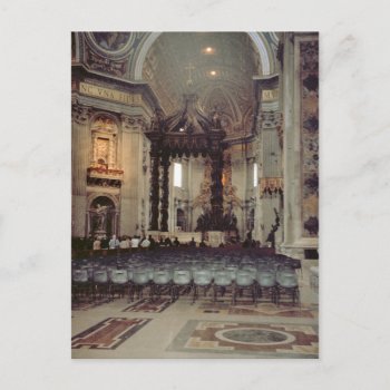 Pope In The Gallery Postcard by allchristian at Zazzle