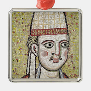 Pope Innocent III Metal Ornament