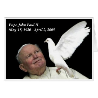 Pope John Paul II Cards