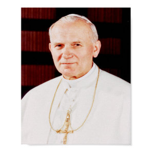 Pope John Paul II Classical Masterpiece Art Poster