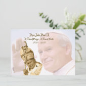 Pope John Paul II Collage Notecards (Standing Front)