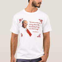 Pope John Paul II Freedom T Shirt