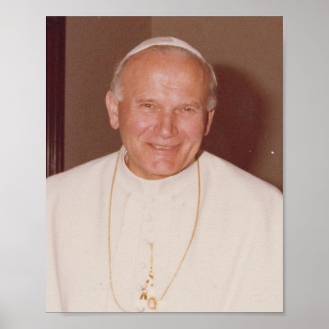 Pope John Paul II Poster (Front)