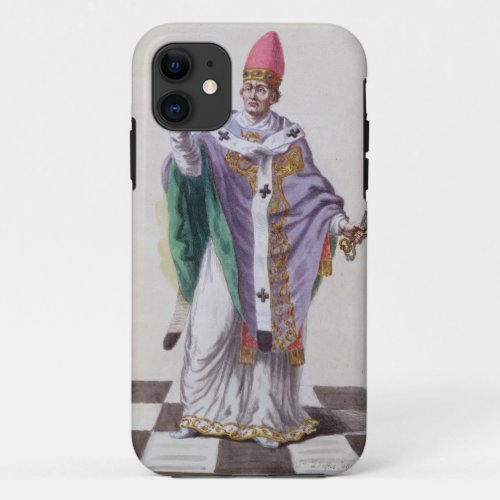 Pope Leo III 795_816 from Receuil des Estampes iPhone 11 Case
